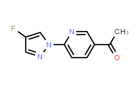 20262 - 1-[6-(4-fluoro-1H-pyrazol-1-yl)-3-pyridinyl]Ethanone | CAS 1980023-94-6
